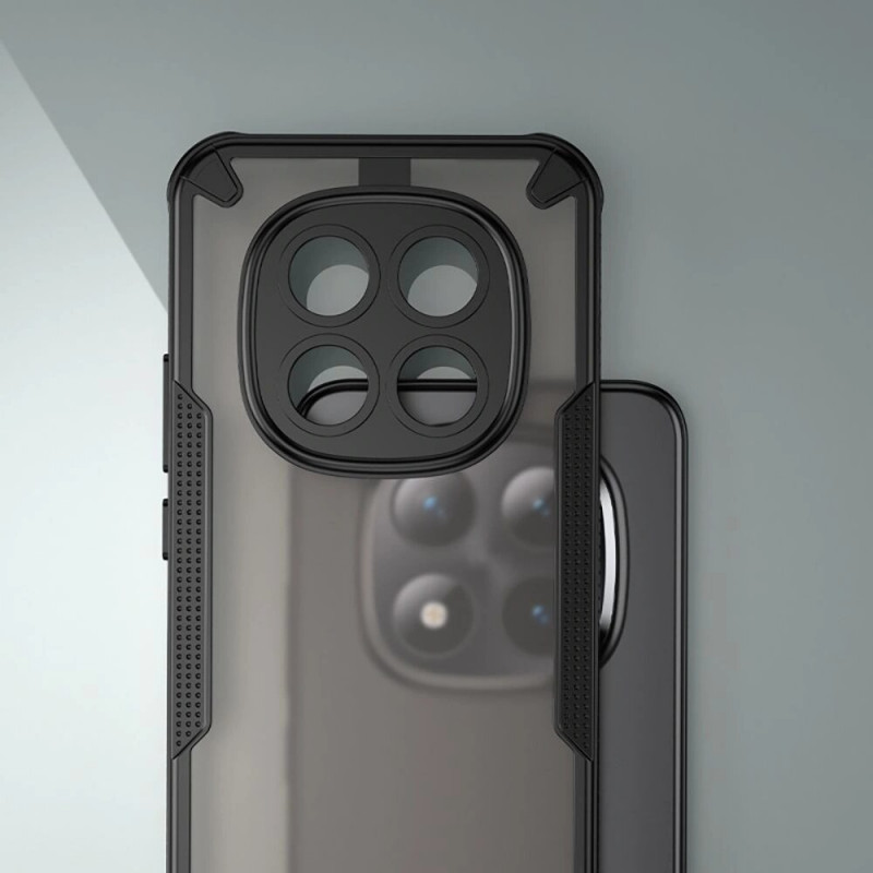 Custodia Rugged Shield Tech-Protect per Xiaomi Poco M8 Pro / Redmi Note 15 Pro+ 5G, nero opaco