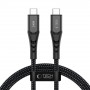 Cavo USB-C a USB-C Tech-Protect Ultraboost UB11T PD 240W, 100 cm, nero