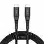Cavo USB-C a USB-C Tech-Protect Ultraboost UB11T PD 240W, 200 cm, nero