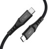 Cavo USB-C a USB-C Tech-Protect Ultraboost UB11T PD 240W, 200 cm, nero