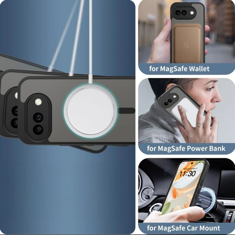 Custodia MagSafe Tech-Protect Magmat per Google Pixel 10a, nero opaco