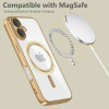 Custodia MagFlex MagSafe Tech-Protect THP3927 per Apple iPhone 17e / 16e, oro brillante