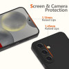 Custodia in silicone Tech-Protect Icon per Samsung Galaxy A26 5G, nera