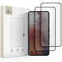 Tech-Protect Glass Fit+ Vetro temperato per Nothing Phone 3 / 3a / 3a Pro (2 pz), nero