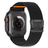 Cinturino per orologio Tech-Protect Nylon Clasp per Apple Watch 6 / 7 / 8 / 9 / 10 / SE / Ultra 1 / 2 44/45/46/49 mm, nero