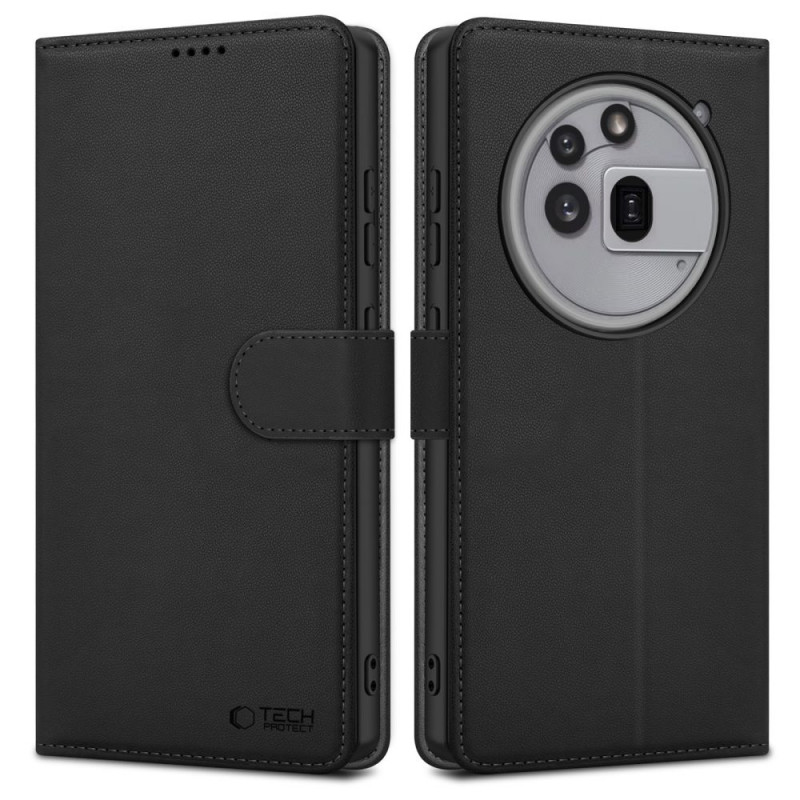 Custodia portafoglio Tech-Protect per Nothing Phone 3a Pro, nero opaco