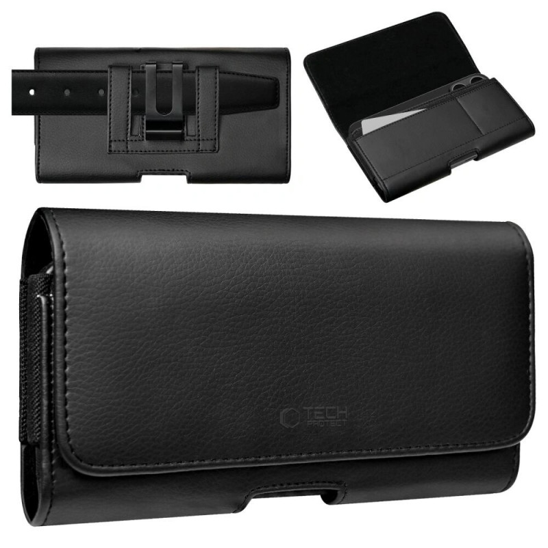 Custodia universale per telefono Tech-Protect SM80 THP4794 per smartphone da 5,8-6,8 pollici, nera