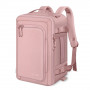 Zaino da cabina da viaggio per laptop Tech-Protect Defender S50 Ryanair & Wizzair, 20 L, 40x20x25 cm, rosa polvere