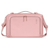 Zaino da cabina da viaggio per laptop Tech-Protect Defender S50 Ryanair & Wizzair, 20 L, 40x20x25 cm, rosa polvere