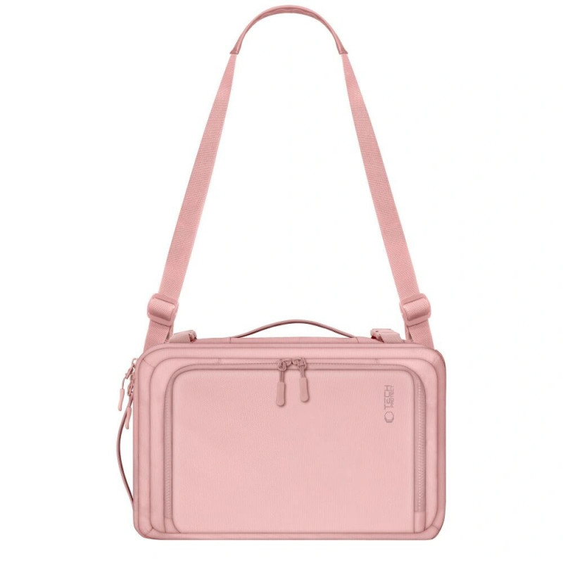 Zaino da cabina da viaggio per laptop Tech-Protect Defender S50 Ryanair & Wizzair, 20 L, 40x20x25 cm, rosa polvere