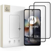 Tech-Protect Glass Fit+ Vetro temperato per Motorola Moto G56 5G (2 pz), nero