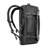 Zaino da cabina per laptop da viaggio Tech-Protect Defender S40 Ryanair & Wizzair, 20 L, 40x20x25 cm, nero