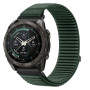 Cinturino per orologio Tech-Protect NylonLoop Garmin Fenix 5X / 5X Plus / 6X / 6X Pro / 7X / 8 / 8 Pro / 9 / 9 Pro (51 mm), verde militare
