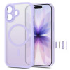 Custodia Tech-Protect MagPeak MagSafe CC per Apple iPhone 17, lavanda opaco
