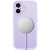 Custodia Tech-Protect MagPeak MagSafe CC per Apple iPhone 17, lavanda opaco