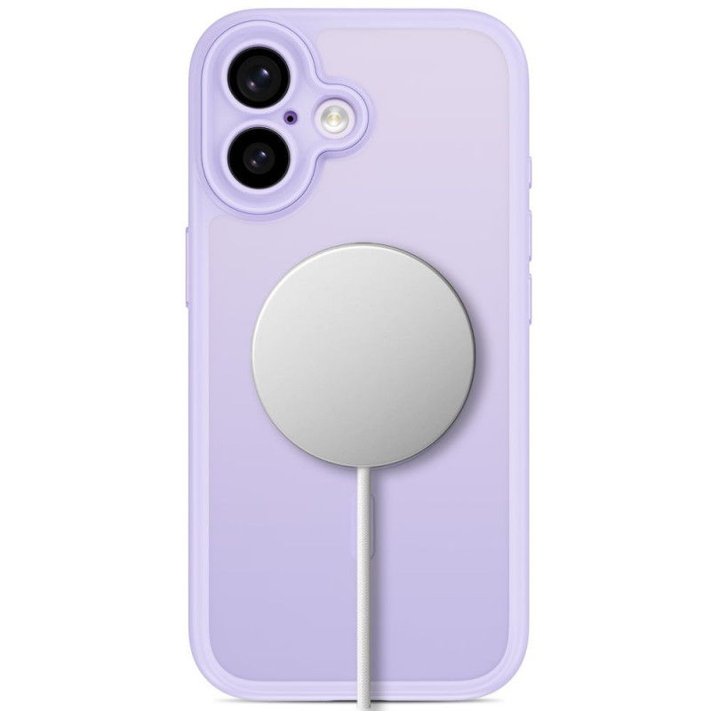 Custodia Tech-Protect MagPeak MagSafe CC per Apple iPhone 17, lavanda opaco