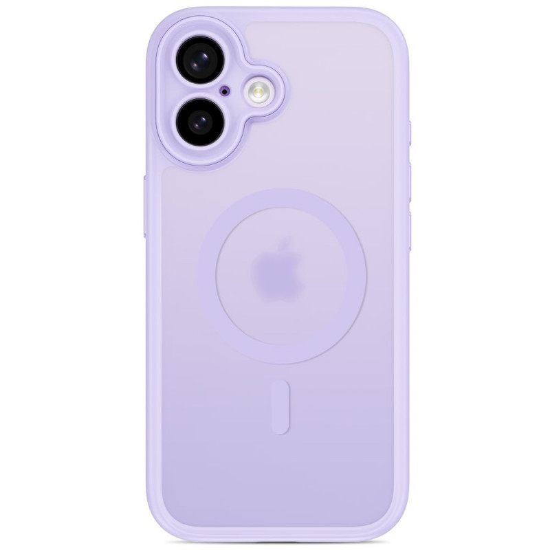 Custodia Tech-Protect MagPeak MagSafe CC per Apple iPhone 17, lavanda opaco