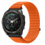 Cinturino per orologio Tech-Protect NylonLoop Garmin Fenix 5X / 5X Plus / 6X / 6X Pro / 7X / 8 / 8 Pro / 9 / 9 Pro (51 mm), arancione segnale