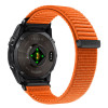 Cinturino per orologio Tech-Protect NylonLoop Garmin Fenix 5X / 5X Plus / 6X / 6X Pro / 7X / 8 / 8 Pro / 9 / 9 Pro (51 mm), arancione segnale