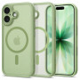 Custodia Tech-Protect MagPeak MagSafe CC per Apple iPhone 17, verde salvia opaco