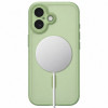 Custodia Tech-Protect MagPeak MagSafe CC per Apple iPhone 17, verde salvia opaco