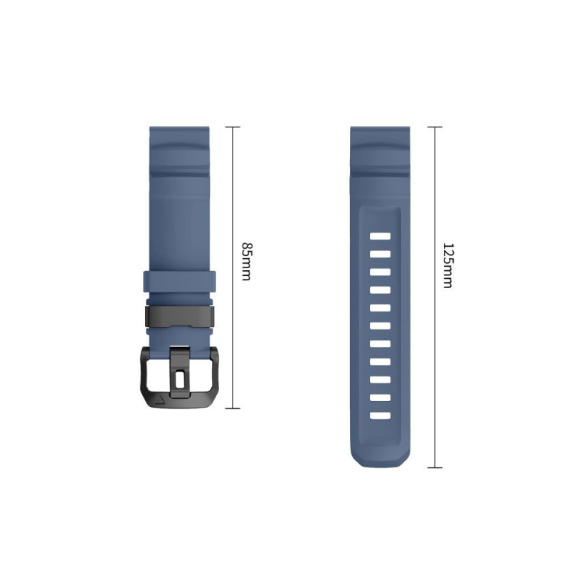 Cinturino per orologio Tech-Protect Motion Garmin Fenix 5X / 5X Plus / 6X / 6X Pro / 7X / 8 / 8 Pro / 9 / 9 Pro (47 mm), blu nautico