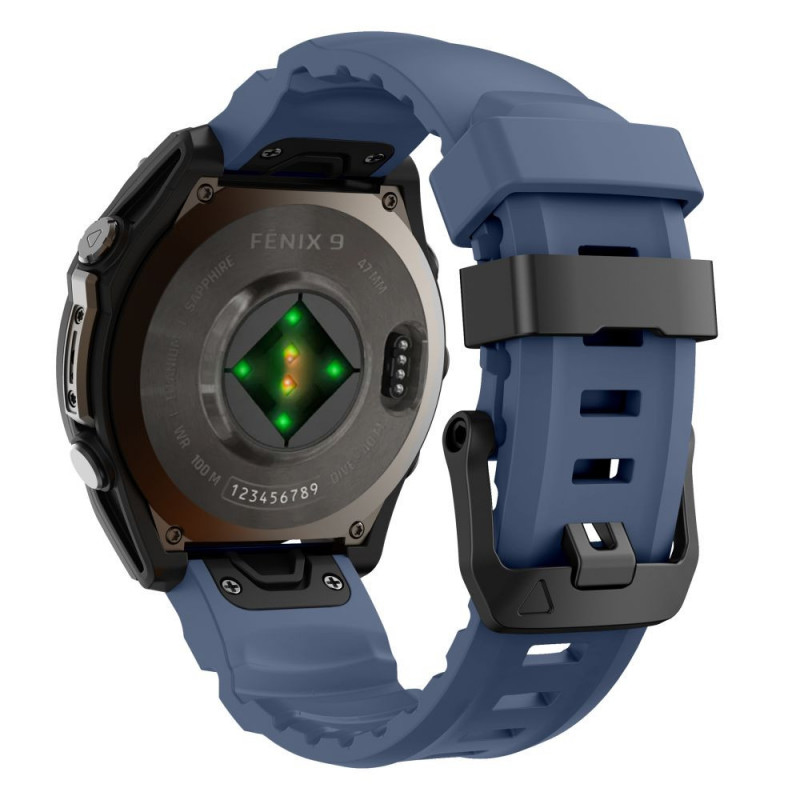 Cinturino per orologio Tech-Protect Motion Garmin Fenix 5X / 5X Plus / 6X / 6X Pro / 7X / 8 / 8 Pro / 9 / 9 Pro (51 mm), blu nautico