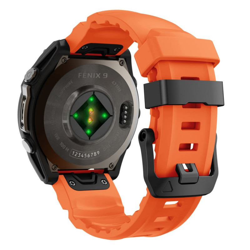 Cinturino per orologio Tech-Protect Motion Garmin Fenix 5X / 5X Plus / 6X / 6X Pro / 7X / 8 / 8 Pro / 9 / 9 Pro (51 mm), arancione segnale