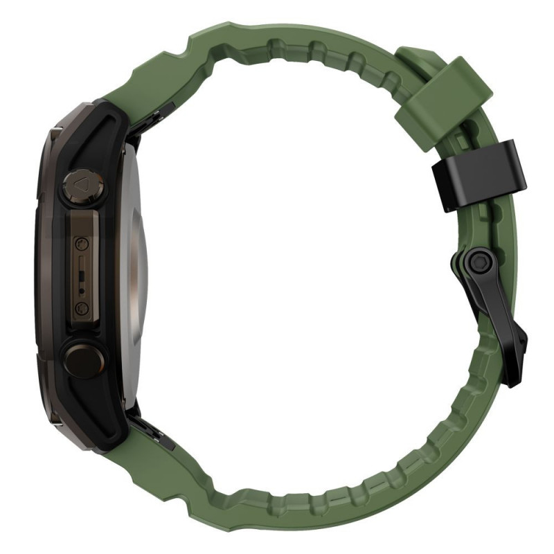 Cinturino per orologio Tech-Protect Motion Garmin Fenix 5X / 5X Plus / 6X / 6X Pro / 7X / 8 / 8 Pro / 9 / 9 Pro (51 mm), verde militare