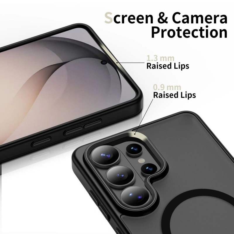 Custodia Tech-Protect Magmat MagSafe per Samsung Galaxy S26 Ultra, nero opaco