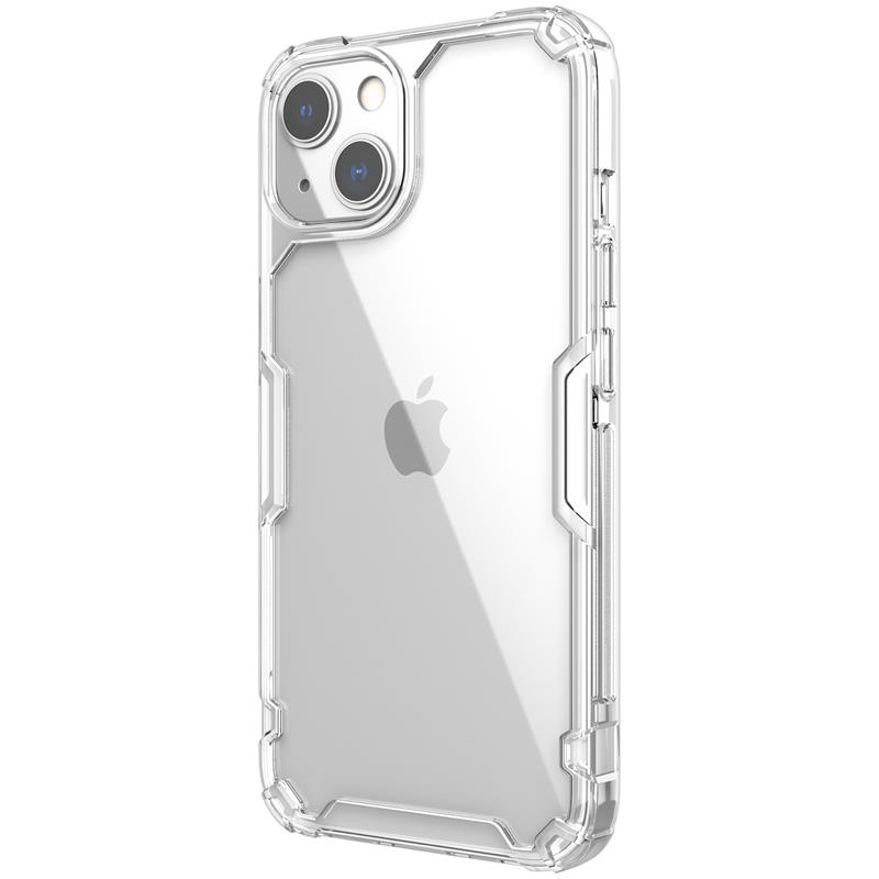 Custodia Nillkin Nature Pro per Apple iPhone 14 Plus / 15 Plus, trasparente