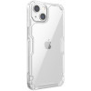 Custodia Nillkin Nature Pro per Apple iPhone 14 Plus / 15 Plus, trasparente