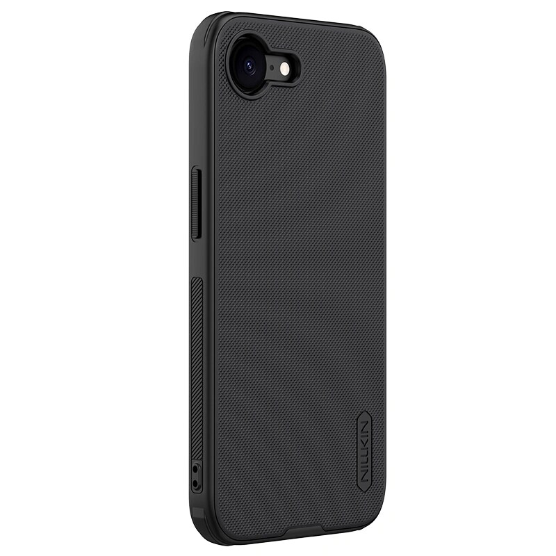Custodia magnetica Nillkin Super Frosted Shield Pro per Apple iPhone 17e / 16e, nera