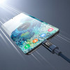 Cavo USB-C a USB-C Choetech XCC-1068 PD 60W con display, 1,2 m, blu