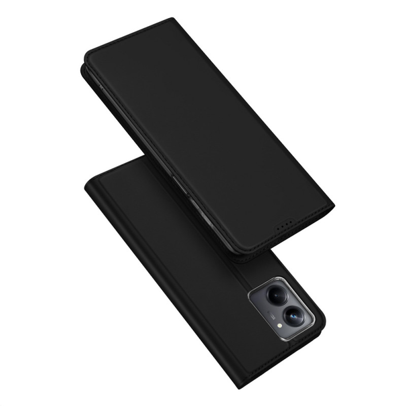 Custodia flip Skin Pro Dux Ducis per Realme 10 Pro, nera
