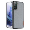 Custodia Dux Ducis Fino in nylon per Samsung Galaxy S22+ (S22 Plus), blu