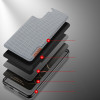 Custodia Dux Ducis Fino in nylon per Samsung Galaxy S22+ (S22 Plus), blu