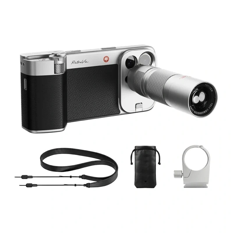 Pgytech PGY RetroVa set regalo completo per iPhone 16 Pro, P-PG-127