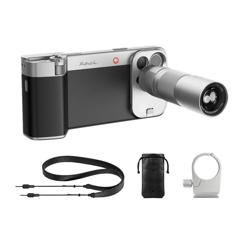 Set completo Pgytech PGY RetroVa per iPhone 16 Pro Max, P-PG-128