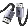 Cavo DisplayPort 1.4 Ugreen DP120, 8K 60 Hz, 32.4 Gbps, 3 m, nero