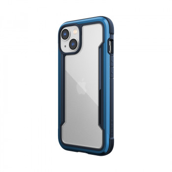 Custodia X-Doria Raptic Shield per Apple iPhone 14, blu marino