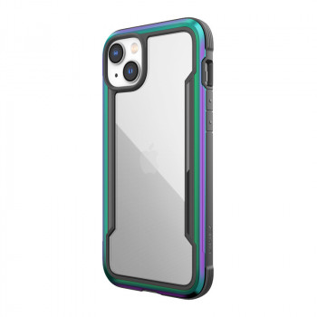 Custodia X-Doria Raptic Shield per Apple iPhone 14 Plus / 15 Plus, Iridescent