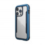 Custodia X-Doria Raptic Shield per Apple iPhone 14 Pro, blu marine