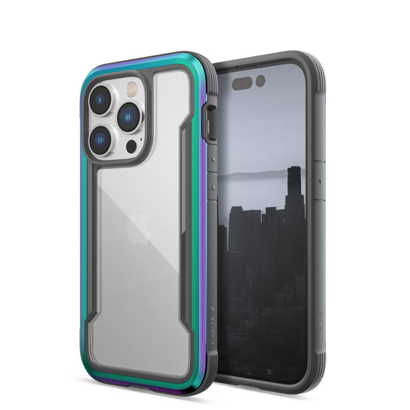 Custodia Raptic Shield X-Doria per Apple iPhone 14 Pro, Iridescent