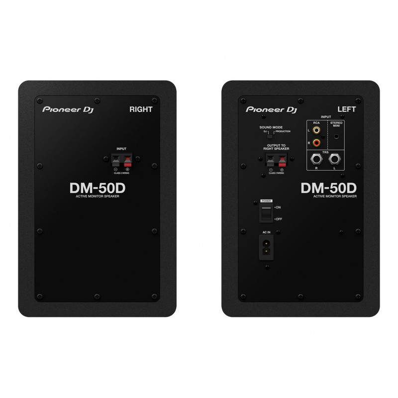 Diffusore acustico a 2 vie Pioneer DM-50D, con filo, 50 W, nero