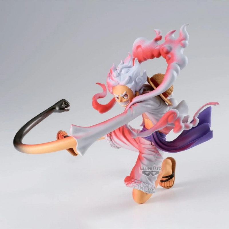 Statua da collezione Bandai Banpresto One Piece Battle Record Collection Monkey D. Luffy GEAR 5 (Special Ver.)