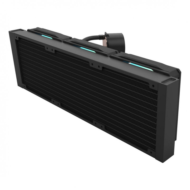 Dissipatore CPU a liquido all-in-one FSP AE36-B 360 mm ARGB, LGA 1851 / AMD AM5, nero
