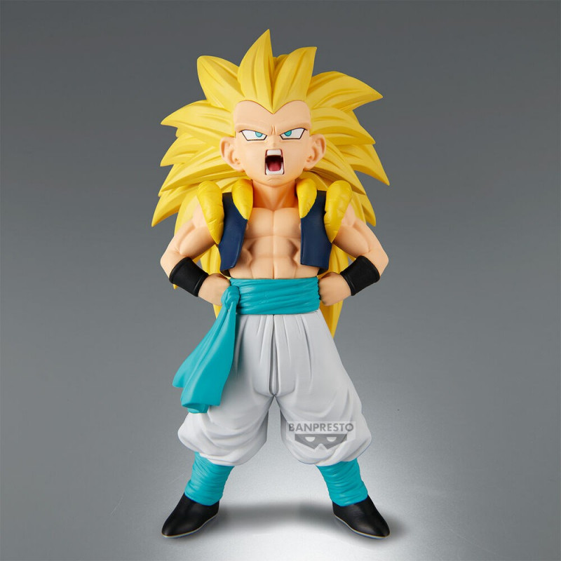 Bandai Banpresto Dragon Ball Z Solid Edge Works - Super Saiyan 3 Gotenks, figura da collezione