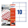 Etichette portanome autoadesive Avery Zweckform L4727-20, 90 x 54 mm, bianche