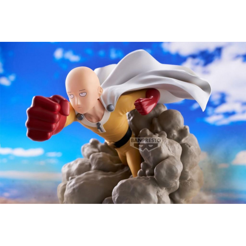 Bandai Banpresto One Punch Man Diorama - statuetta da collezione Saitama (BP30038P)